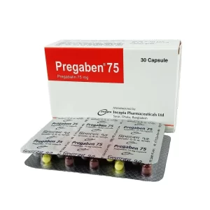 PREGABALIN (PREGABIN) 75MG  CAPS 30'S