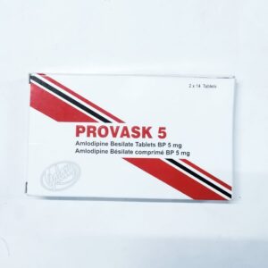 PROVASK 5MG (AMLODIPINE) TABS 28'S