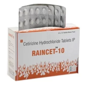 CETRIZINE (RINACET) 10MG  TABS 100'S