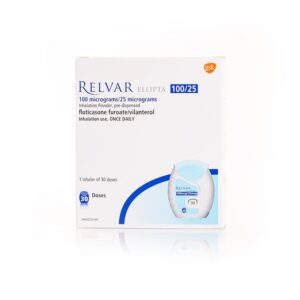 RELVAR ELLIPTA INHALER 100/25MCG 30D