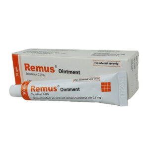 REMUS 0.03% OINT 10G (TACROLIMUS)(ACE PHARM)