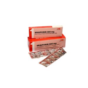 BRAIPORIN 500MG TABLETS 10'S