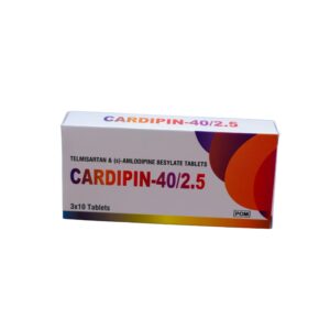CARDIPIN- 40/2.5 TABS 30'S