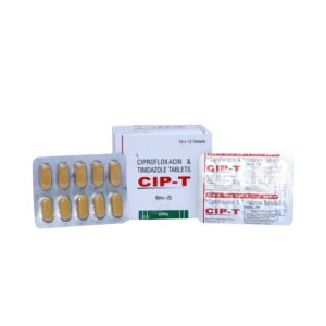 CIPRO-T (CIPROFLOXACIN +TINIDAZOLE) TABS 10'S