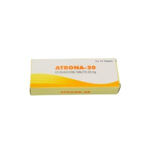 ATORVASTATIN  (ATRONA) 20MG 30'S