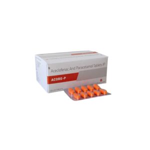 ACECOR-P (ACECLOFENAC & PARACETAMOL) TABS 30'S