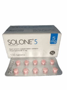 PREDNISOLONE (OLSOLONE) TABS 5MG B/P 100'S