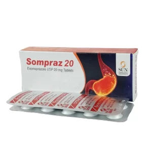 SOMPRAZ 20MG TABS 30'S
