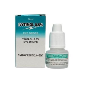 IVYTIMOL [TIMOLOL] 0.5% EYE DROPS