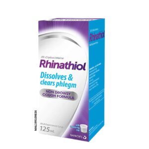 RHINATHIOL 5% ADULT SYR. 125ML