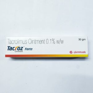 TACROZ FORTE OINTMENT 10GM (GLENMARK)  SP