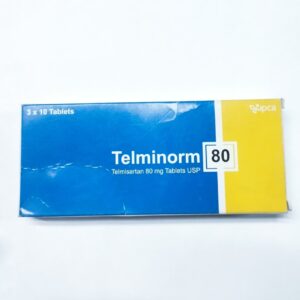 TELMINORM 80MG TABS 30'S