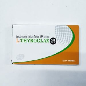 LEVOTHYROXINE (L-THYROGLAX) 25MCG TABS 28’S