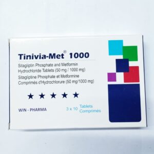 TINIVIA-MET 1000MG TABS 30'S