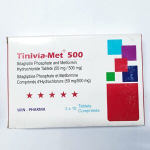 TINIVIA-MET 500MG TABS 30'S