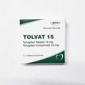 TOLVAT 15MG TABS 4'S