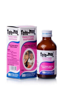 PARACETAMOL SUSP  (TOTOMOL) 100ML