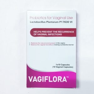 VAGIFLORA VAGINAL CAPS 10'S