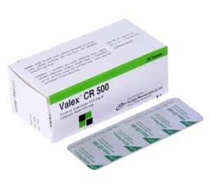 VALEX CR 500MG TABS 28'S