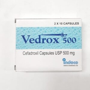 VEDROX [CEFADROXYL] CAPS 500MG 20'S