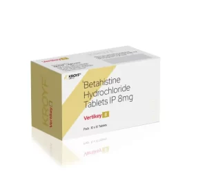VERTEASE 8MG TABS 30'S