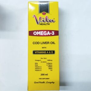 VITAHEALTH COD LIVER OIL 200ML