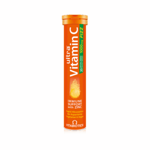 ULTRA VITAMIN C WITH ZINC EFFERVESCENT TABS 20'