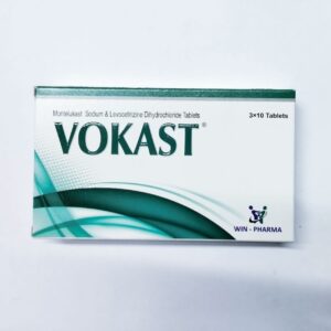 MONTELUKAST & LEVOCETRIZINE (VOKAST) TABS 30'S