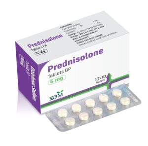 PREDNISOLONE TABS 5MG B/P 100'S (WHITE)