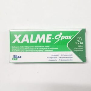 XALME SPAS TABS 10'S