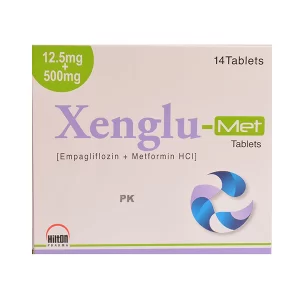 XENGLU-MET 12.5MG+500MG TABS 14'S