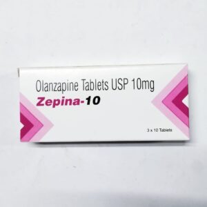 OLANZAPINE (ZEPINA) 10MG TABS 30'S