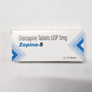 OLANZAPINE (ZEPINA) 5MG TABS 30'S