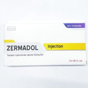 TRAMADOL (ZERMADOL) 100MG/ML INJ 2ML 10'S