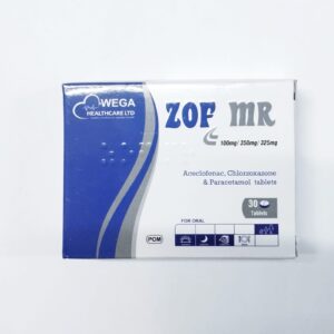 ACECLOFENAC & PARACE& CHLORZO (ZOF MR) TABS 30'S