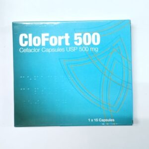CLOFORT(CEFACLOR) CAPS 500MG 15'S