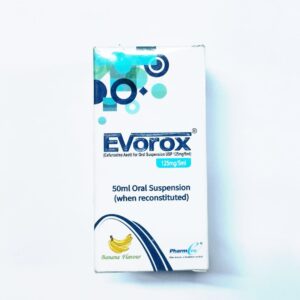 CEFUROXIME   (EVOROX) SUSP 125MG/ 50ML