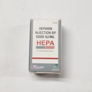 HEPARIN  SODIUM INJ 5ML (HEPA)